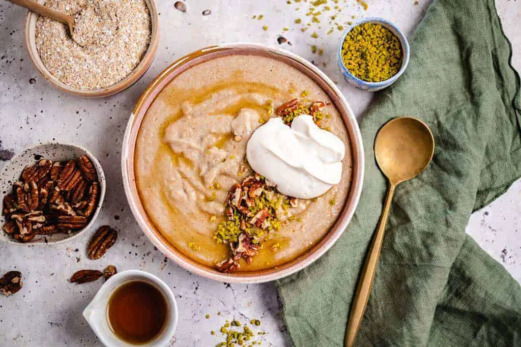 Oat bran base recipe (vegan)