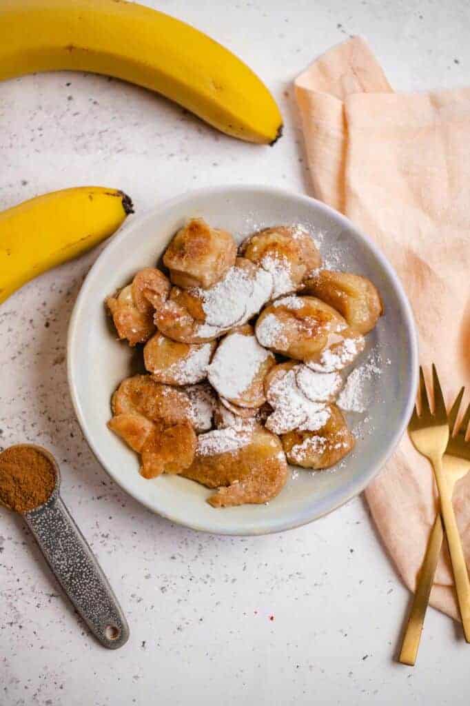 Mini Banana Pancakes (vegan)