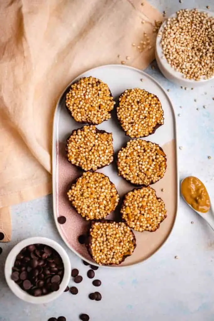 Quinoa bites (5 ingredients) vegan, gluten-free & oil-free