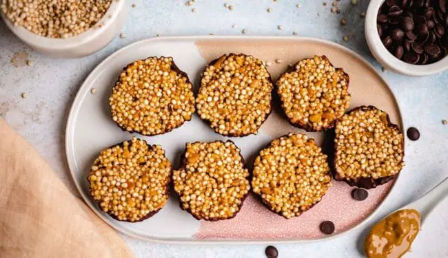 Quinoa bites (5 ingredients) vegan, gluten-free & oil-free