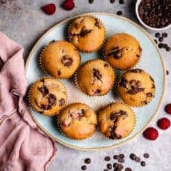 Chocolate raspberry muffins (vegan) recipe