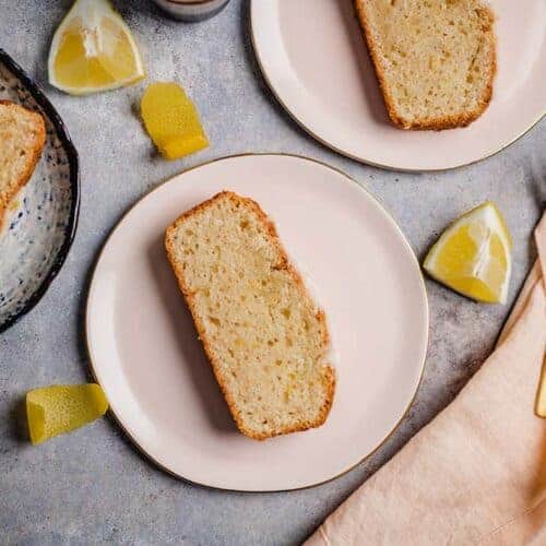 Vegan lemon cake (reduced oil) - 7 ingredients recipe