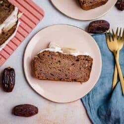 vegan banana bread (sugar free)