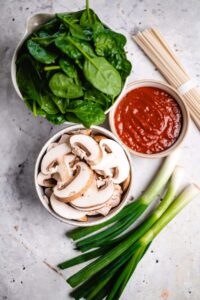 Vegane Koreanische Nudeln (glutenfrei) Rezept