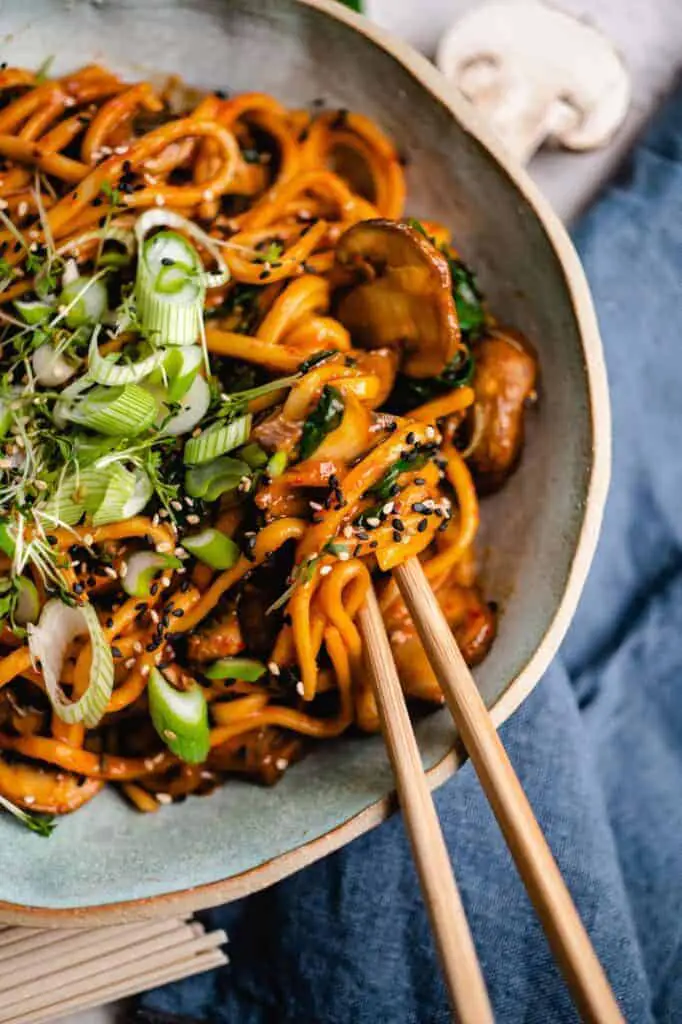 Vegan Korean noodles (gluten free) recipe