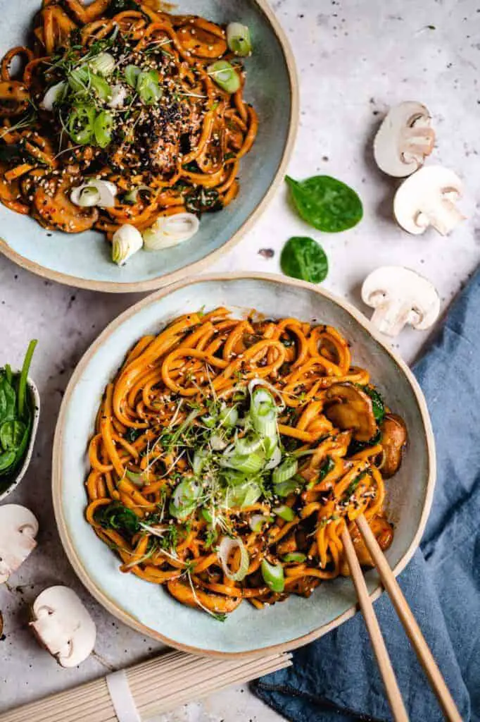 Vegan Korean noodles (gluten free) recipe