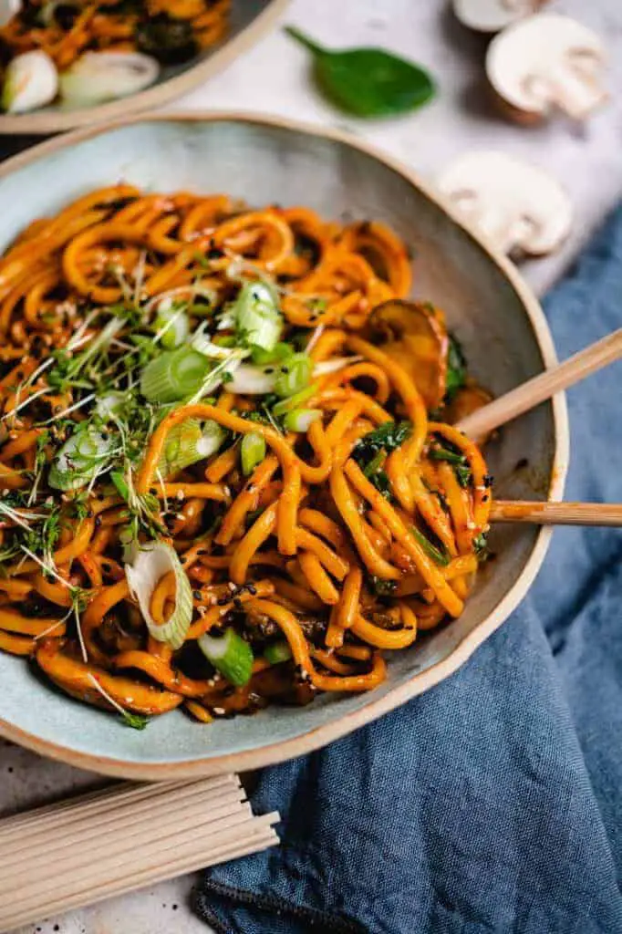 Vegan Korean noodles (gluten free) recipe