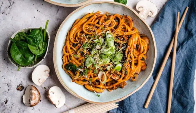 Vegan Korean noodles (gluten free) recipe