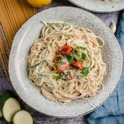 Vegane Zoodles mit Spaghetti Rezept top - vegane Rezepte
