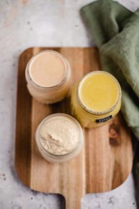 Veganes Hummus Dressing (3 Varianten)