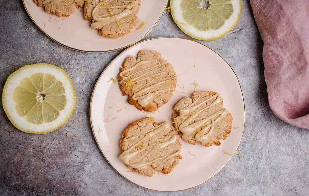 Vegan lemon cookies (gluten free & oil free) — VEGANE VIBES