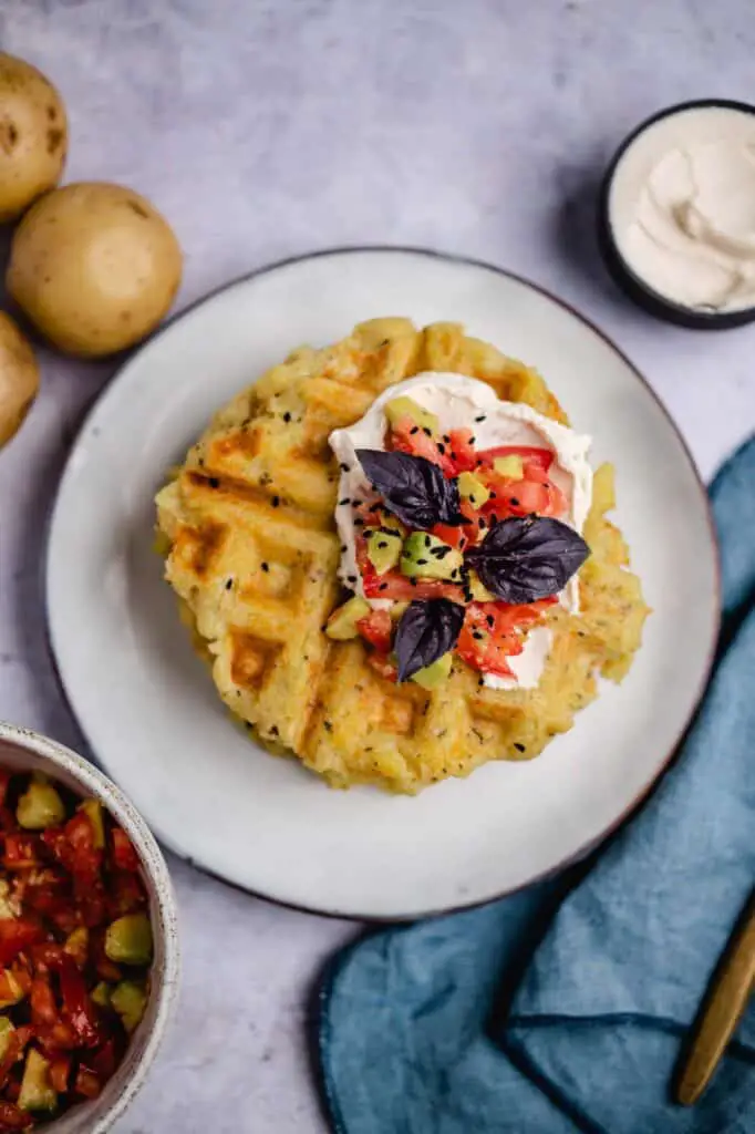 vegan potato waffles (gf)