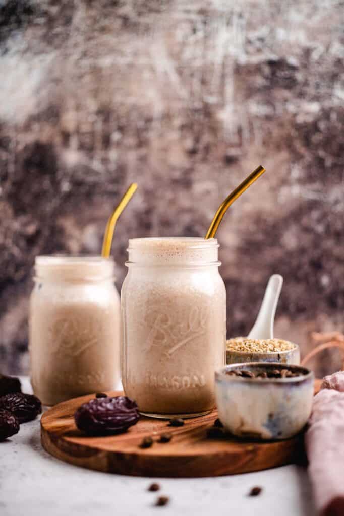 Tahini Coffee Shake (vegan) recipe