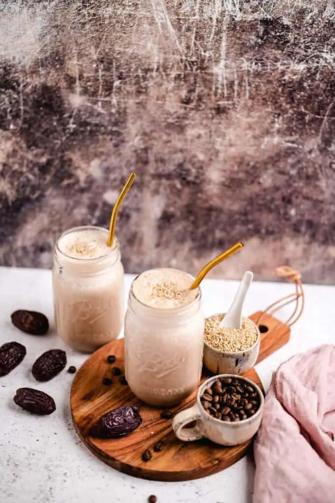 Tahini Coffee Shake (vegan) recipe