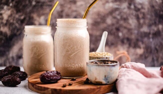 Tahini Coffee Shake (vegan) recipe