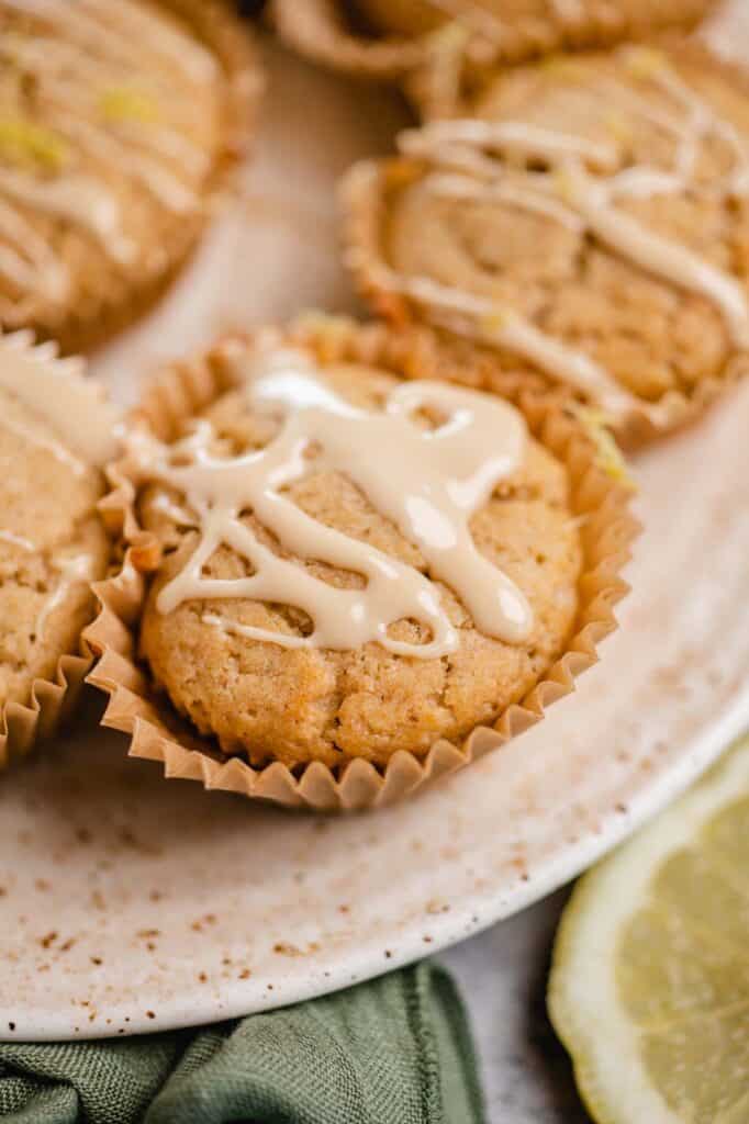 vegan lemon muffins (gluten free)