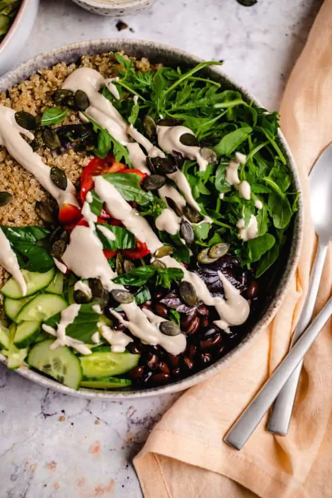 Summer Quinoa Bowl (vegan &amp; gluten-free)