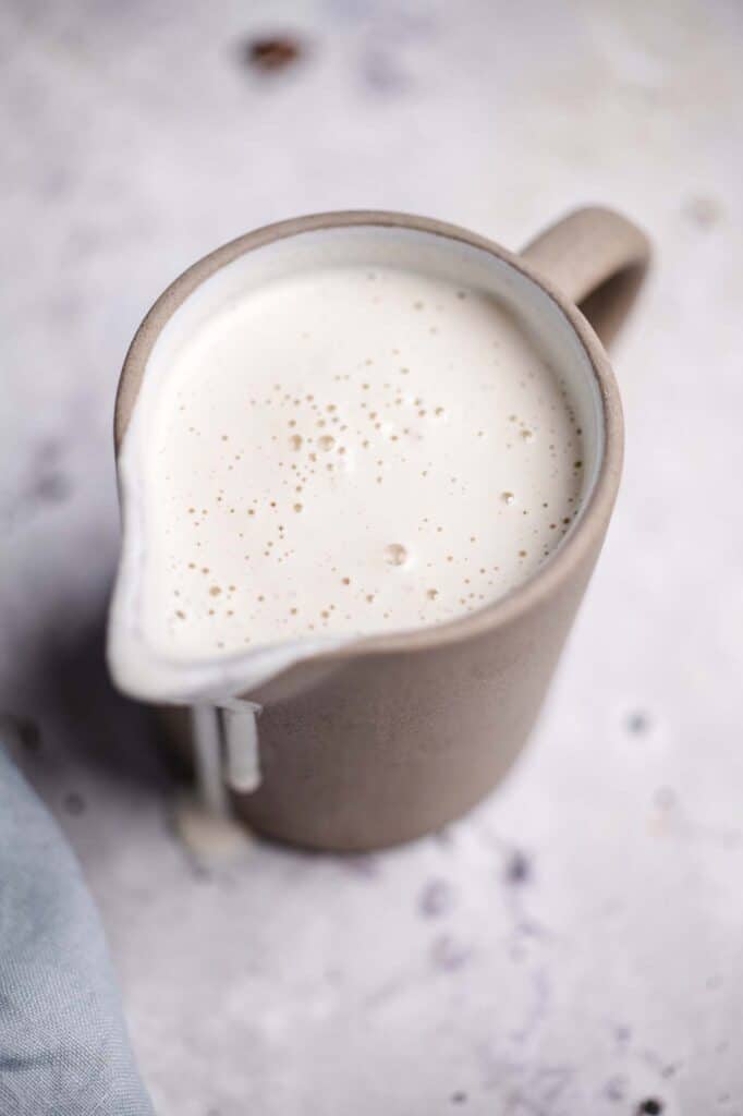 Make vegan cashew cream