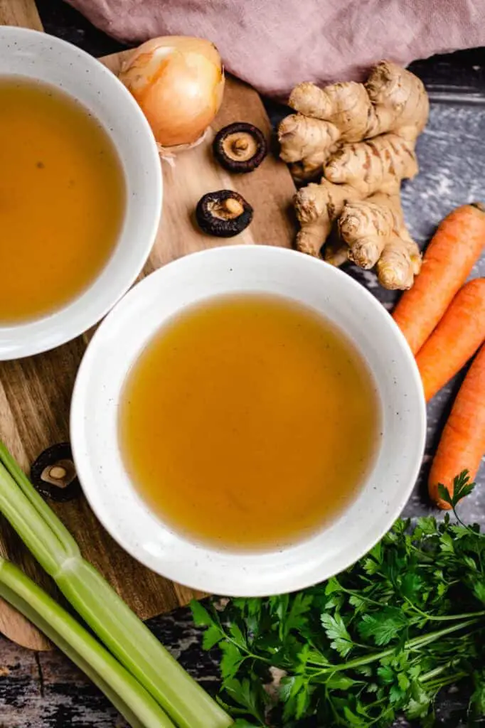 Healing vegetable broth according to Anthony Williams