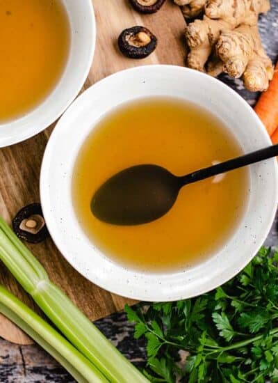 Healing vegetable broth according to Anthony Williams