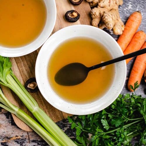 Healing vegetable broth according to Anthony Williams