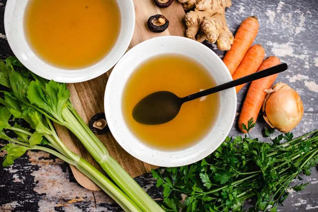 Healing vegetable broth according to Anthony Williams