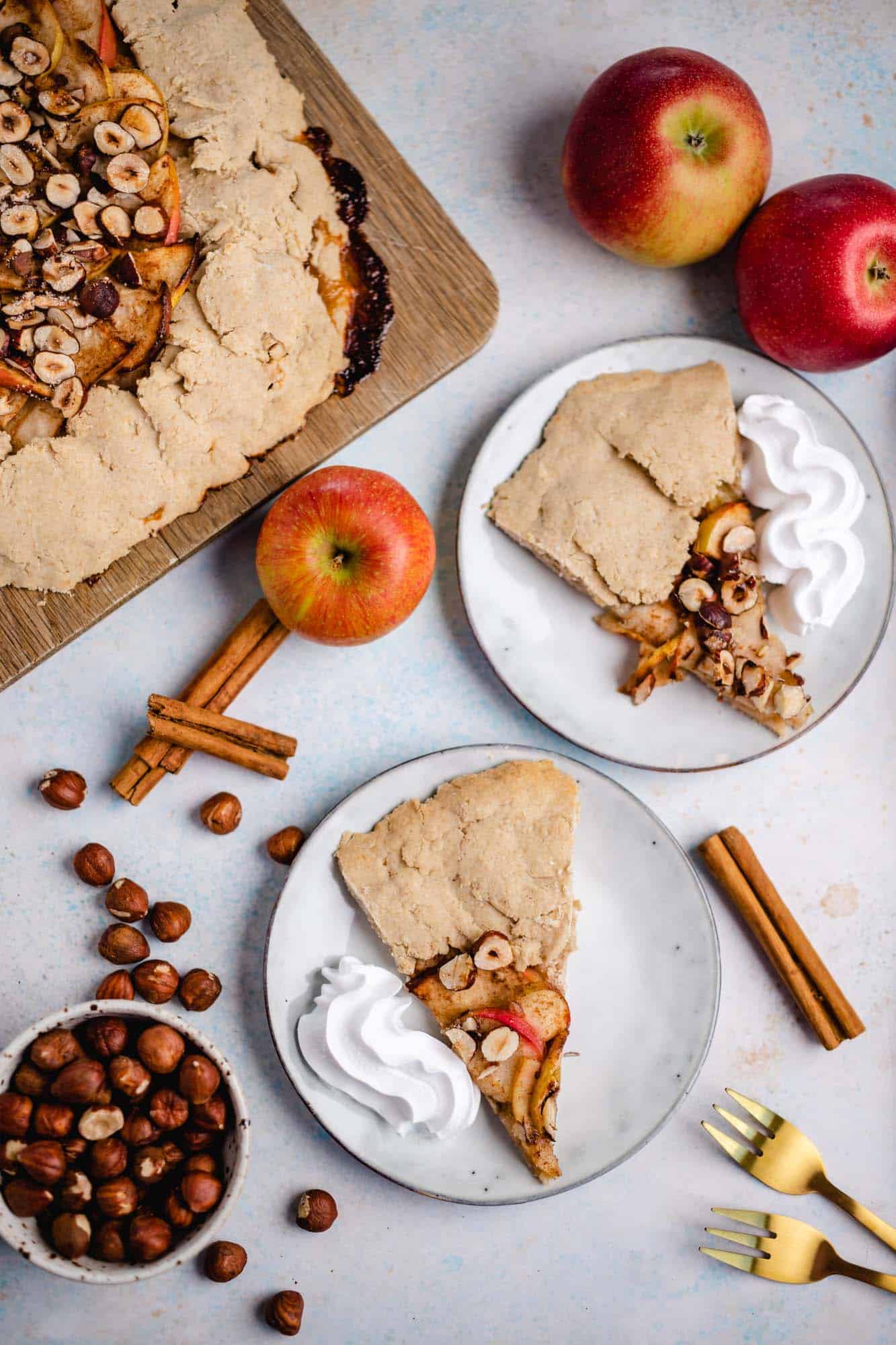 Apple galette (vegan &amp; gluten-free) recipe — VEGANE VIBES