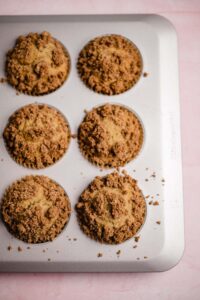 Die Muffins für 30 Minuten backen