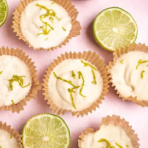 Vegane Limetten Cashew Cups