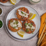 Fischfrikadellen mit Jackfruit und Kichererbsen